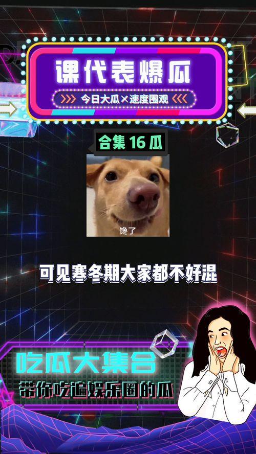 娱乐吃瓜 八卦图,明星幕后故事大起底